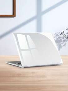 2pcs Solid Color Laptop Case Compatible With Surface Laptop - Clear - View 1