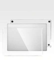 2pcs Solid Color Laptop Case Compatible With Surface Laptop - Clear - View 3