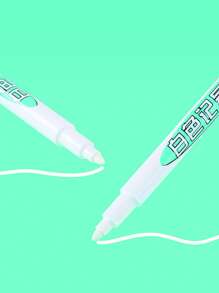 bút đánh dấu acrylic trắng - Hoàn hảo để trang trí các dự án tự làm trên kính, gỗ, kim loại, gốm sứ, v.v. - Nhiều màu - Xem 2