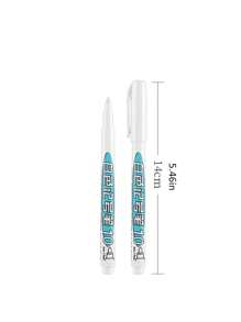 bút đánh dấu acrylic trắng - Hoàn hảo để trang trí các dự án tự làm trên kính, gỗ, kim loại, gốm sứ, v.v. - Nhiều màu - Xem 3