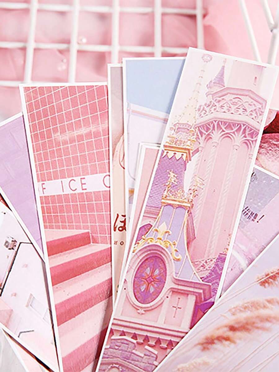 30 cái Dấu trang Mẫu Ngẫu nhiên - Nhiều màu - Xem 1