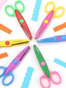 2pcs Random Safety Scissors - Multicolor - View 2