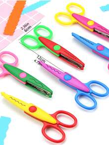 2pcs Random Safety Scissors - Multicolor - View 3