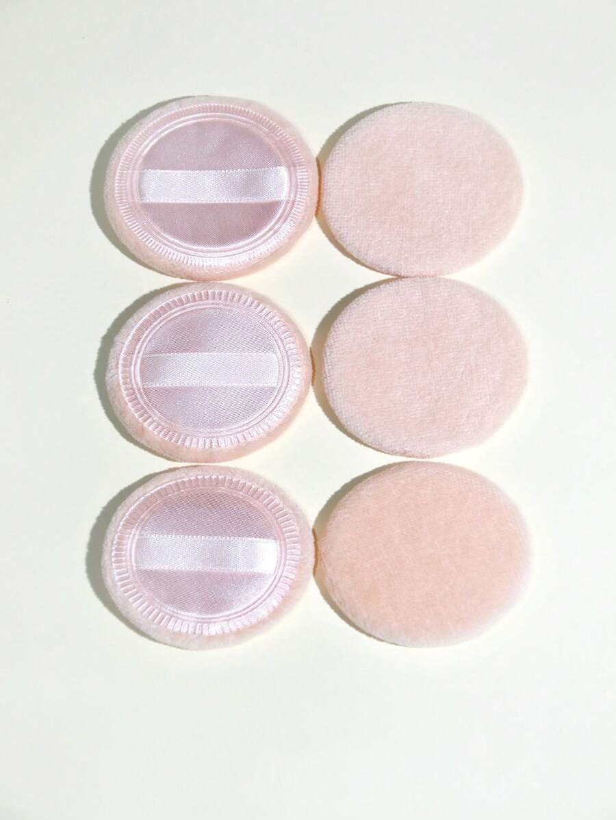 6 Skin Tones Single Side Pure Loose Powder Puff Makeup Puff Flocking Makeup Puff,Makeup,Cheap,Room Decor,Vanity,Travel,Bedroom,Makeup Accessories,Puff,Makeup Blender,Powder Puff,Makeup Sponge,Cheap,Stocking Stuffers,Makeup,Makeup Tools,Cheap Stuff,Gifts,Gifts For Women,Christmas Gifts - Beige - View 1
