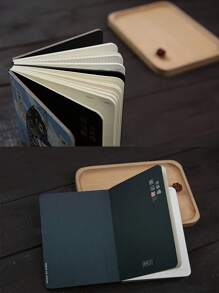 1 paquete cuaderno al azar de cubierta con estampado de gato - Multicolor - Ver 4