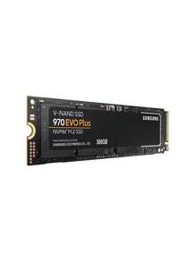 Samsung SSD Samsung 970 EVO Plus 500GB 1TB NVMe M.2 2280 PCIe3.0 Interno, Velocidade Máxima Até 3500MB/S, Tecnologia V-NAND, Expansão de Armazenamento e Memória para Games, Controle de Calor Gráfico