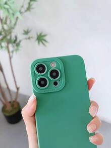 Solid Phone Case - Olive Green - View 2
