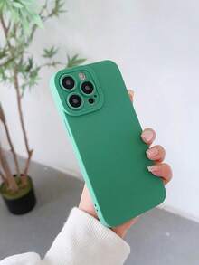 Solid Phone Case - Olive Green - View 3