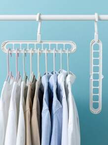 1入組多功能多孔衣架 - 白色 - 查看 2