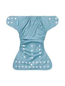 Happy Flute 4 chiếc Tã vải cho bé trai chấm bi - Nhiều màu - Xem 4