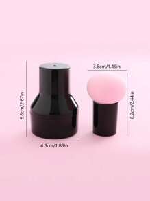 Sử Dụng Khô & Ướt Beauty Egg, 1 Mút Trang Điểm Chuyên Nghiệp Màu Sắc Ngẫu Nhiên Thích Hợp Cho Mọi Loại Da - Nhiều màu - Xem 2