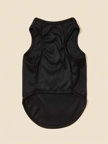 PETSIN 1入組字母圖案寵物背心適用於狗狗和貓適合夏天 - 彩色 - 查看 8