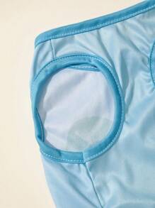 PETSIN 1入組卡通青蛙圖案寵物背心適用於狗狗和貓適合夏天 - 彩色 - 查看 9