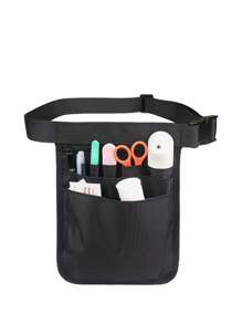 Fashion Casual Tool Bag Waist Bag Work Storage Bag - Black - View 1