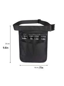 Fashion Casual Tool Bag Waist Bag Work Storage Bag - Black - View 3