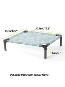 1 chiếc giường thú cưng họa tiết Alpaca cho chó mèo ngủ - Nhiều màu - Xem 3