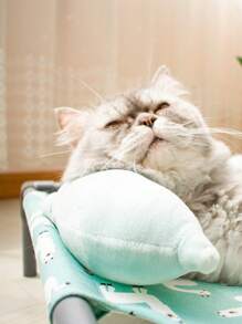 1 chiếc giường thú cưng họa tiết Alpaca cho chó mèo ngủ - Nhiều màu - Xem 5