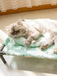 1 chiếc giường thú cưng họa tiết Alpaca cho chó mèo ngủ - Nhiều màu - Xem 6