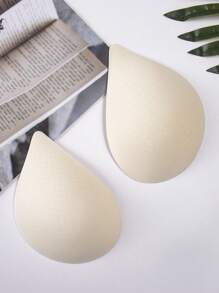 1 par Cubierta de pezón unicolor - Beis - Ver 1