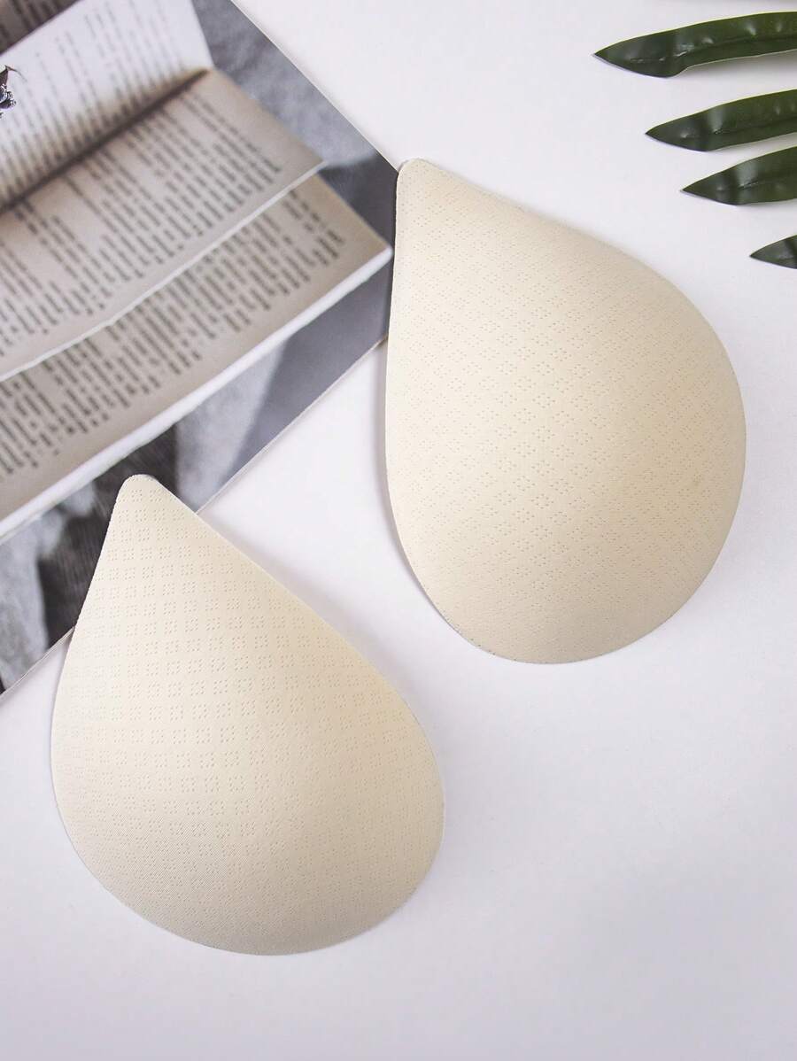 1 par Cubierta de pezón unicolor - Beis - Ver 1