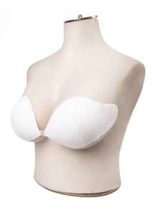 Sujetador adhesivo con encaje - Blanco - Ver 1