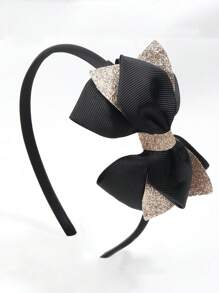 1pc Girls Bow Decor Headband For Hair Decoration - Multicolor - View 1