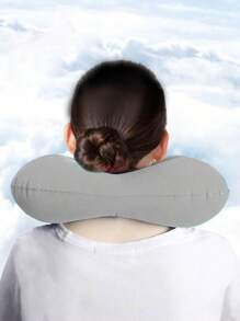 1 cái gối cổ ô tô Polyamide màu xám - Xám - Xem 2