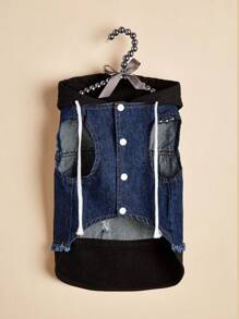 1入組四季皆宜狗貓連帽寵物外套