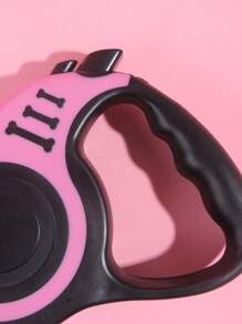 1 dây xích thú cưng có thể thu vào cho chó để chống mất - Hồng - Xem 5