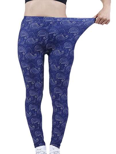 Allover Print Leggings