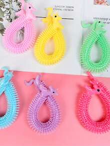 2/4/8 chiếc Mì Ý co giãn hình thỏ màu sắc ngẫu nhiên, đồ chơi giải tỏa căng thẳng cho thanh thiếu niên - Nhiều màu - Xem 3