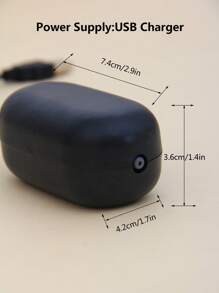 1 pieza Bomba de aire para Acuario para - Negro - Ver 3