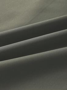 Manfinity Homme Men Solid Button Up Shirt - Army Green - View 4