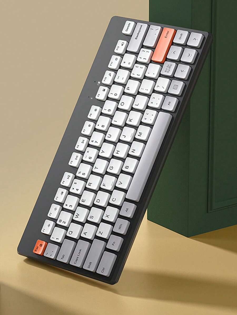 BOW Bàn phím không dây di động 1 cái - màu đen - Xem 1