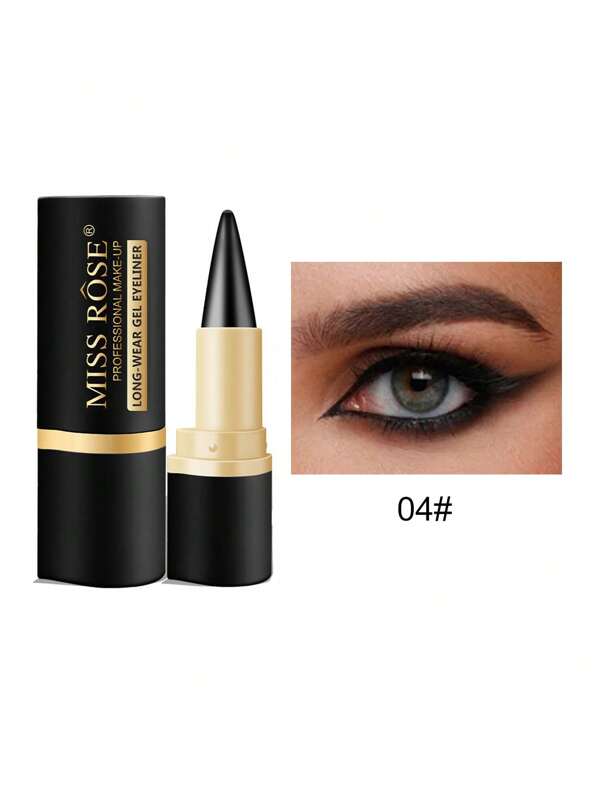 Waterproof Eyeliner Pencil, Long-Wearing Gel Eyeliner For Professional Makeup