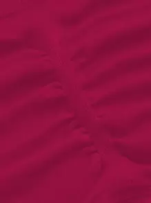 Easithlete 寬腰帶條紋針織運動短褲 - 玫紅色 - 查看 7