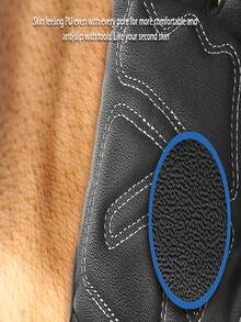 Work Gloves Men & Women, Utility Mechanic Working Gloves High Dexterity Touch Screen For Multipurpose,Excellent Grip - Blue - View 3