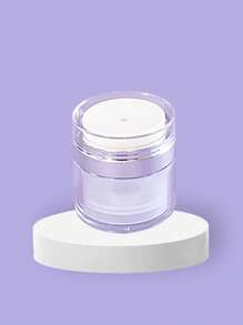 1入組50克空無氣泵罐亞克力可填充奶油瓶便攜旅行保濕霜真空瓶 - 無色 - 查看 2