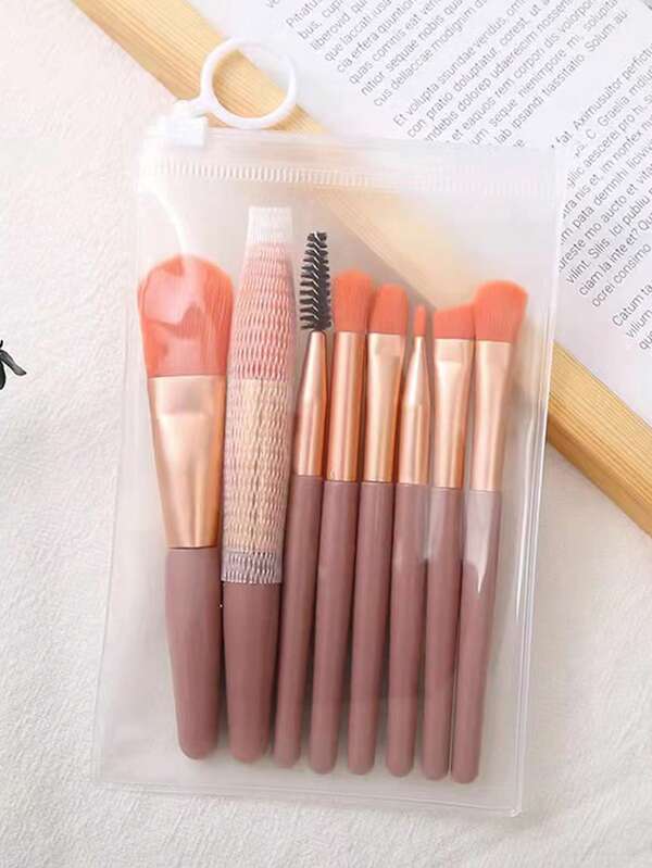 8pcs Mini Makeup Brush Set