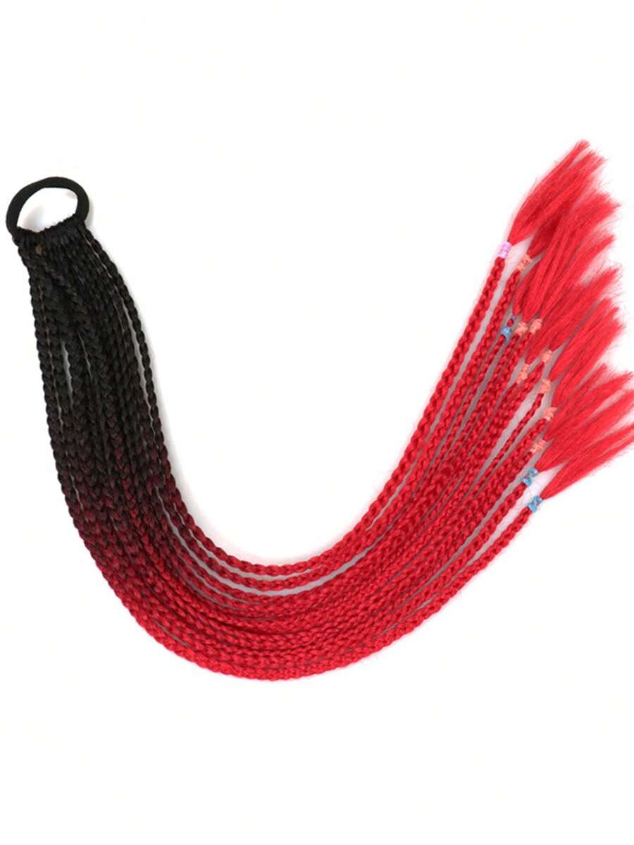 Bím tóc tổng hợp dài ombre - Nhiều màu - Xem 1