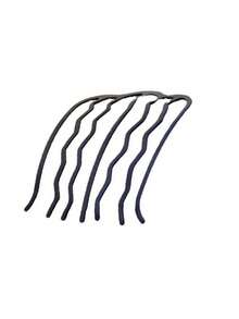 1pc Iron Alloy Hairpin Comb - Black - View 2