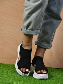 Dép Thể thao Nữ - màu đen - Xem 6