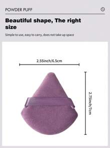 10 miếng bông trang điểm, trang điểm, giá rẻ, trang trí phòng, bàn trang điểm, du lịch, phòng ngủ, phụ kiện trang điểm, bông trang điểm, cọ trang điểm, bông phấn, miếng bọt biển trang điểm - Bụi tím - Xem 5