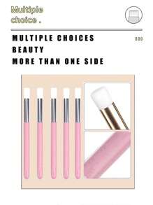 20入組鼻腔清潔刷 - 粉色 - 查看 2