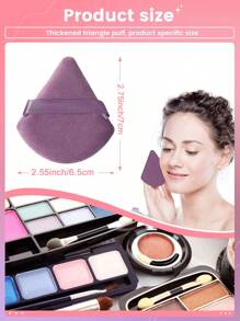 3pcs Makeup Puff - Dusty Purple - View 4