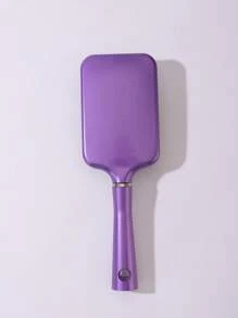 1pc Cushion Hair Brush - Purple - View 4