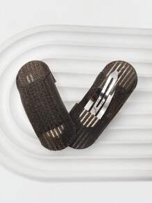 2 piezas pelo mullido Esponja Almohadilla - Marrón - Ver 2