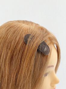 2 piezas pelo mullido Esponja Almohadilla - Marrón - Ver 3