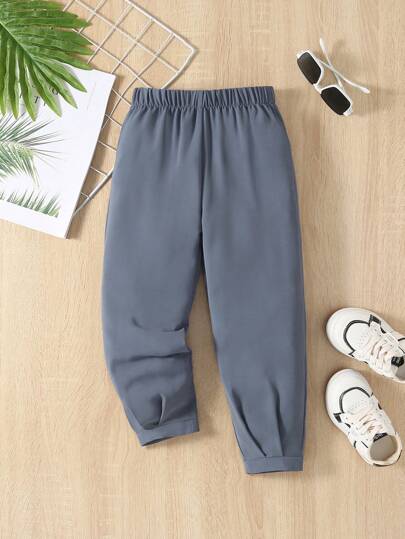 SHEIN 小男孩冰絲長褲（休閒/運動），夏日時尚兒童底褲