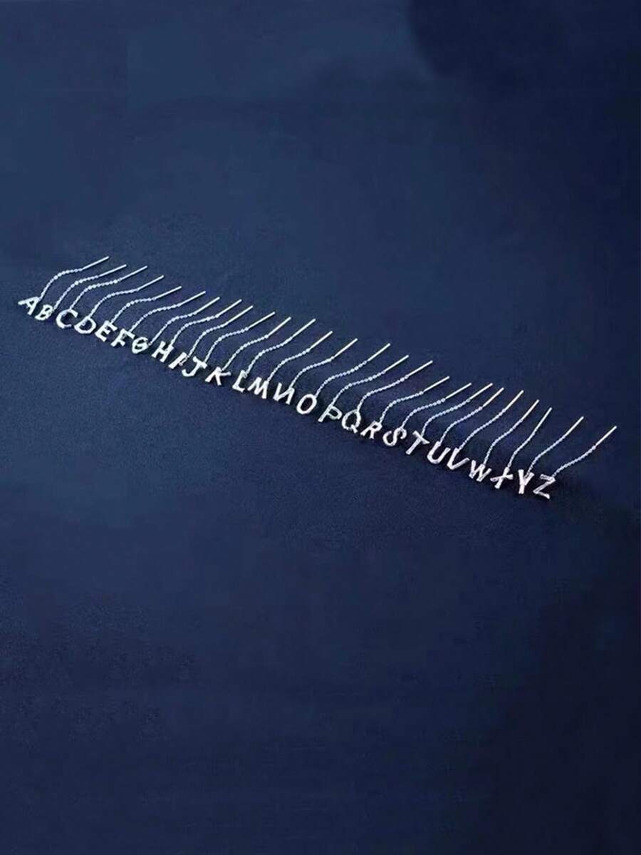 1pc Letter Decor Threader Earring SHEIN UK